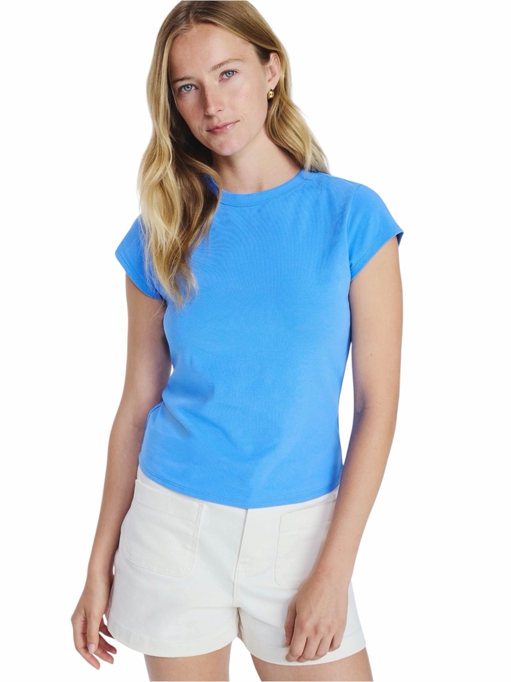 Free Assembly Cap Sleeve Tee NWT
